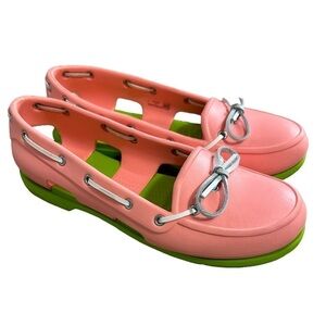 CROCS Beach Line Boat Shoes